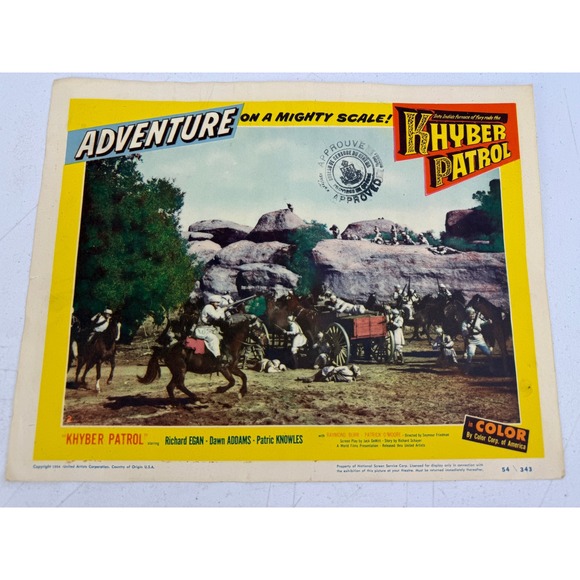 Other - Vintage 1954 Khyber Patrol Movie Promo Photo Still Richard Egan Dawn Addams